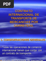 Modelo de Contrato de Transporte Internacional y Contrato 