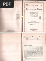 Historia Popular de La Revolucio N Rusa PDF | PDF