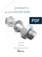 Preload in Bolted Joints