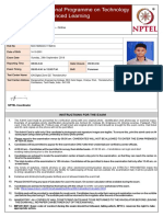 NPTL ADMITCard 