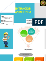 Concentracion Gavimetrica