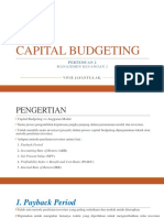 Capital Budgeting