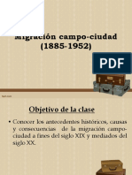 3 Migración Campo-Cuidad CHILE SIGLO XX, CUESTION SOCIAL