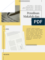 Penulisan Makalah Dan Artikel