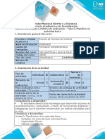 Guía de Actividades y Rúbrica de Evaluación - Fase 3. Planifico Mi Actividad Física PDF