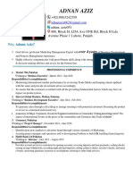 Adnan Aziz Professional CV PDF