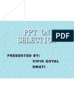 3.Selection-Swati & Vipin