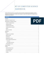 Comp Sci grad handbook