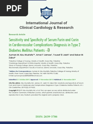 International Journal Of Clinical Cardiology Research Cardiovascular Diseases Diabetes