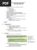 Lesson Plan in Gen Bio1