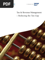 Tax Revenue Management-Reducing The Tax Gap