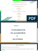 Funamentos de Algoritmo y de Python PDF