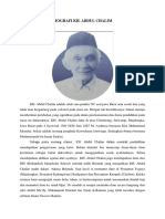 KH. Abdul Chalim Biografi Ulama Pendiri NU