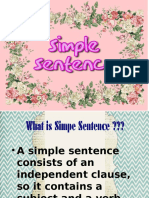 Simple Sentence