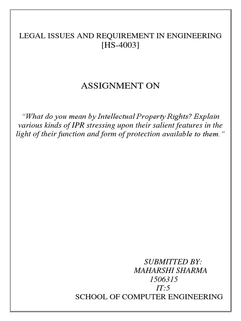 Assignment Patent Trademark