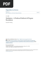 Mediation - A Preferred Method of Dispute Resolution.pdf