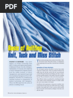 Different Types Of Knitting Machines And Its Functions