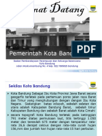 Selayang Pandang Kota Bandung