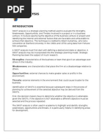 Download SWOT Analysis by divjn3 SN43730862 doc pdf
