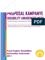 Dokumen - Tips Proposal Kampanye Disabilty Awareness Week 1