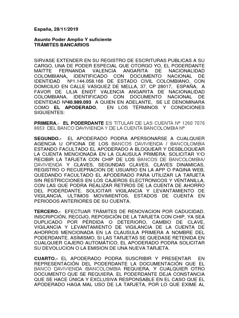 Modelo de Poder Bancario en Colombia | PDF | Bancos | Business