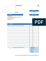 Sales Invoice 