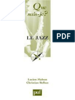 Le Jazz - Lucien Malson, Christian Belles