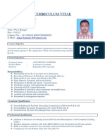 Resume Ankur Banerjee