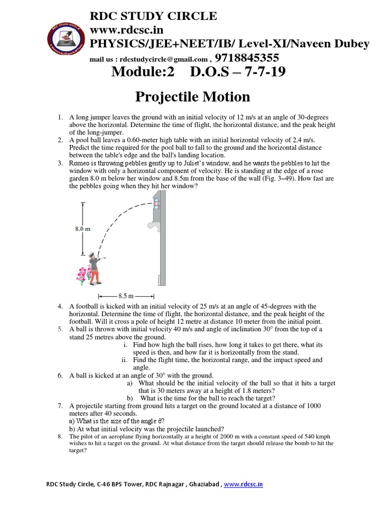 Physics Question Bank PDF Collision Force