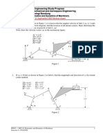 Homework - Kinematics and Dynamics of Machinary