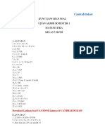 Kunci Jawaban Soal Uas Matemarika Kls 5 Smt1 - Candraedukasi