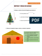 Períimetros y Áreas en Navidad-Ejercicio