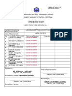 ASSESSMENT ATTENDANCE Css