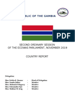 ENG Country Report of The Gambia 2nd Ord Session Nov-Dec 2019