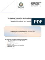 ENG Rapport Pays Cote D'ivoire 2eme Session Ordinaire Nov-Dec 2019 PDF