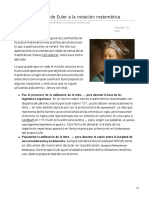 Las Aportaciones de Euler A La Notación Matemática