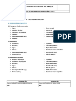 Procedimento de Reboco