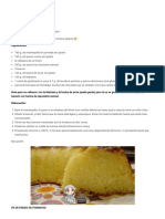 Bizcocho de Queso