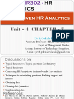 HR Analytics - Unit 4 Chapter - 7 - Data Driven HR Analytics