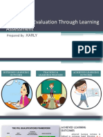Curriculum Evaluation Through Learning Assessment