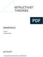 Constructivist Theories