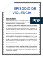 Violencia Social