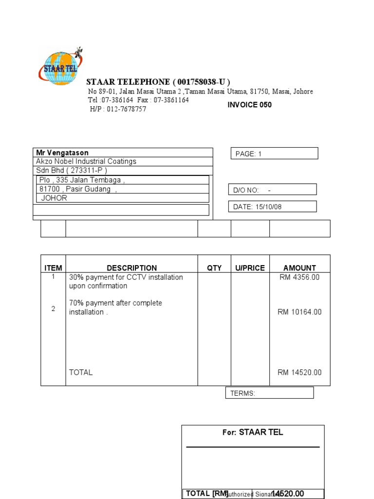 Staar Tel Inv 044 | PDF