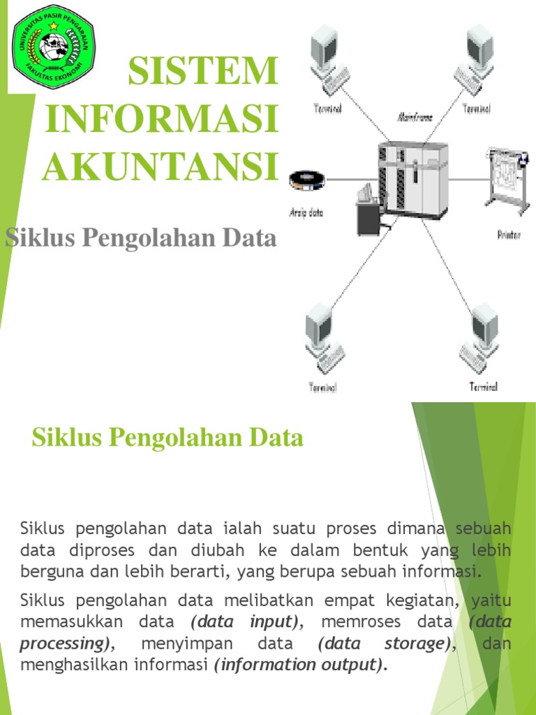 Siklus Pengolahan Data | PDF