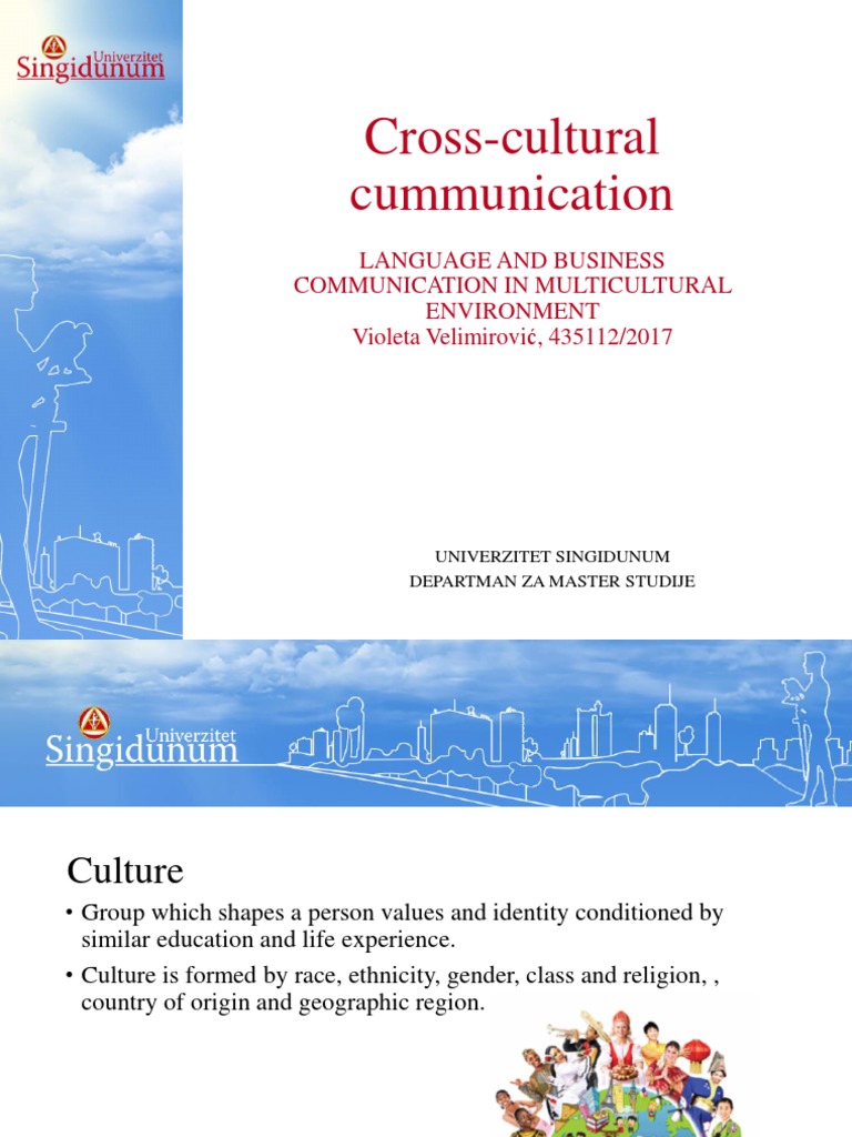Cross Cultural Communication | PDF | Cross Cultural Communication ...
