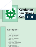 Kelelahan Dan Stress Kerja k3