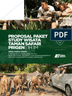 Proposal Tour Taman Safari Prigen