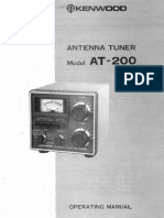 Kenwood at 200 Antenna Tuner