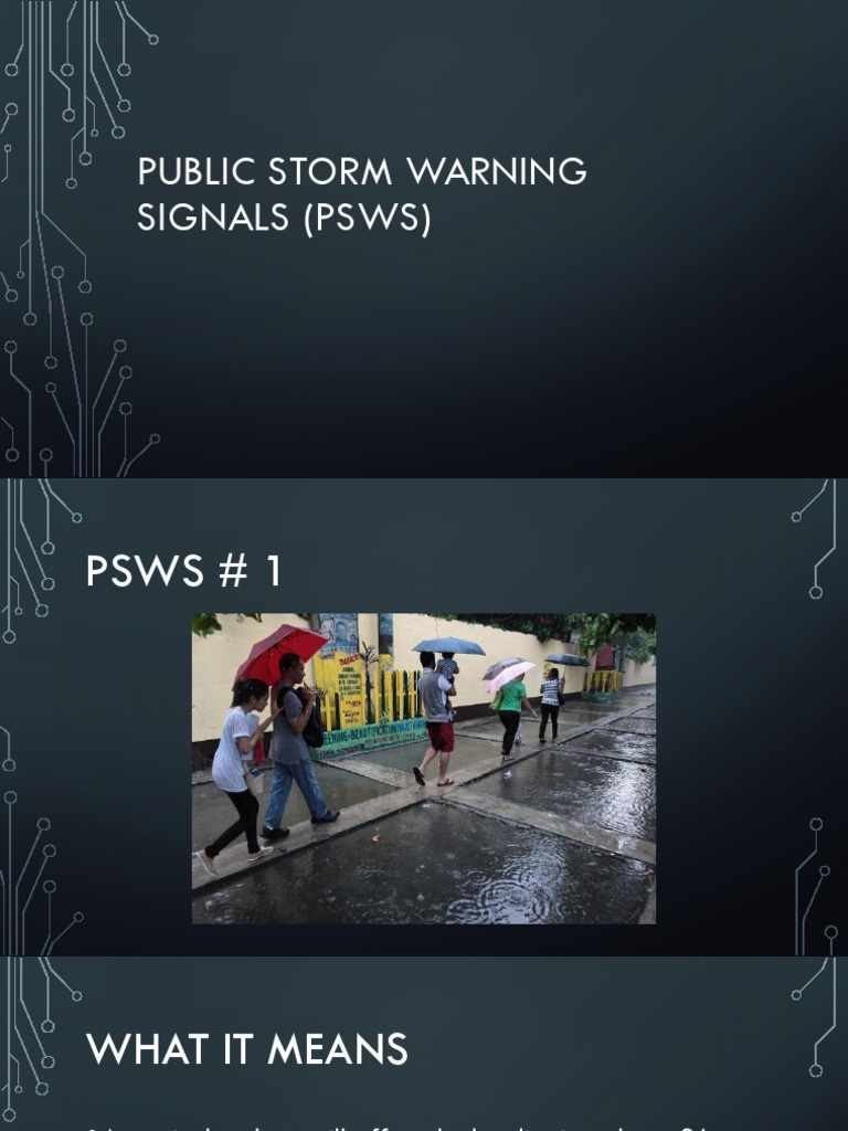 Public Storm Warning Signals (PSWS) PDF