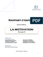 Rapport d’Exposé Motivation-1